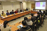 Prof. Wang Junxiu, Institute of Sociology, visits the Department of Sociology and interacts with staff and students